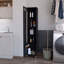 Armoire 1 porte avec 3 porte-balais