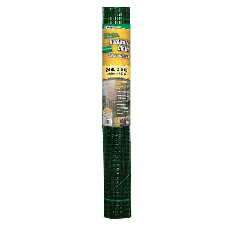 Green Metal Fencing, 3.22" H x 24.01" W x 2.16" D