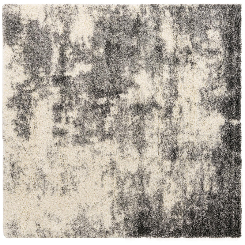 Abstract Indoor Rug, Square 8'
