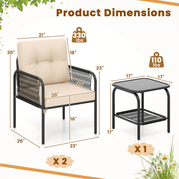 Dimensions du produit