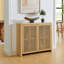 Buffet moderne en rotin 39,4 po Pfarr-2142938472
