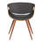 Kaleem Mid-Century Upholstered Dining Chair in Wood Finish-1262555490-1287529705