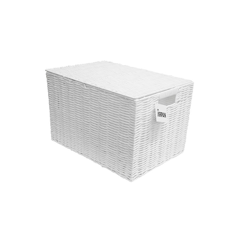 August Grove Decorative Basket, 42cm W x 30cm H x 30cm D