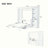 Azfar Murphy Bed with Desk and Bookshelf-673621524-691612077