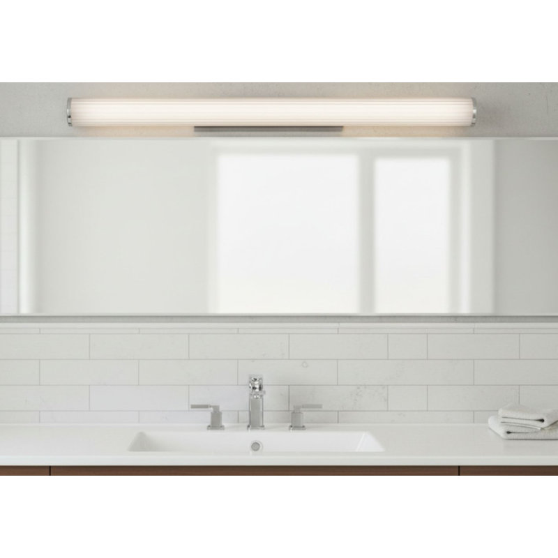 LED Bath Bar, 18 W, 6cm H x 60cm W x 9.5cm D