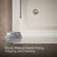 Archer 66" x 32" Drop In Soaking Acrylic Bathtub-1116214092