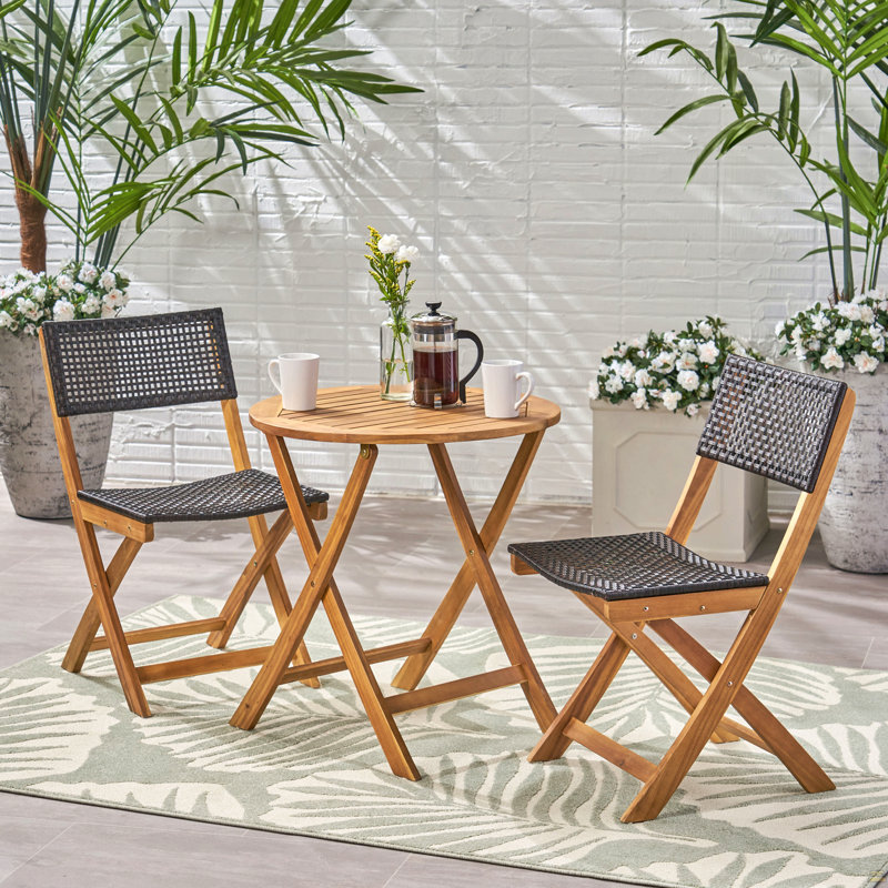 Bistro Set,2 Chairs+1 Table