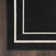 Nourison Essentials Black Ivory Indoor/Outdoor Area Rug