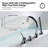 Circular Deck Tub Filler with Diverter-80972446