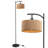 Choya 60'' Black Task Floor Lamp