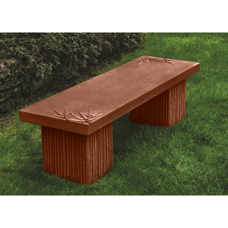Laurens Outdoor Bench, Ferro Rustico Nuovo
