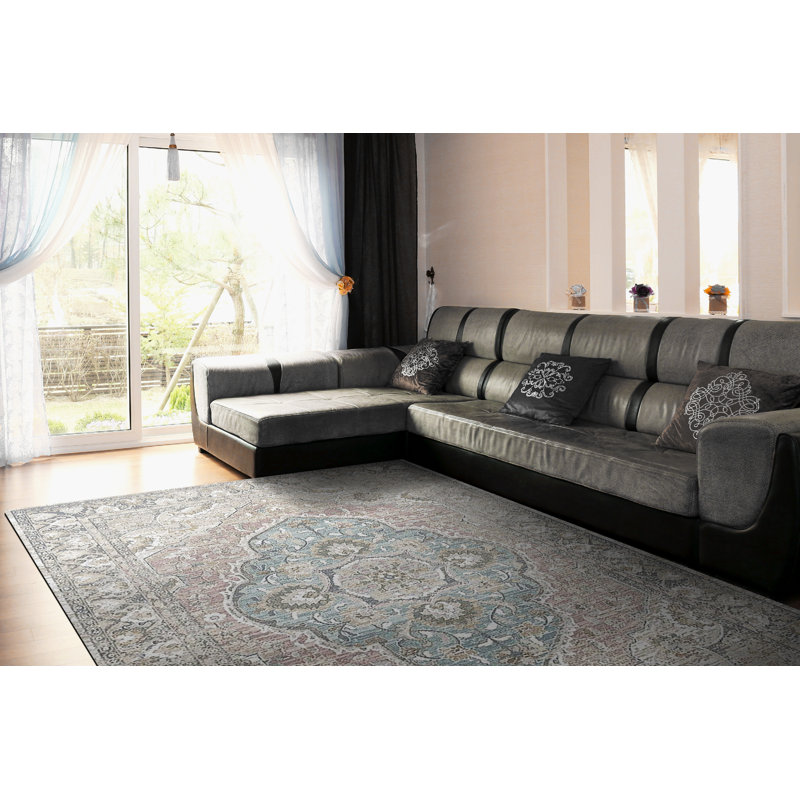 Oriental Indoor Rug, Rectangle 5'3" x 7'7"