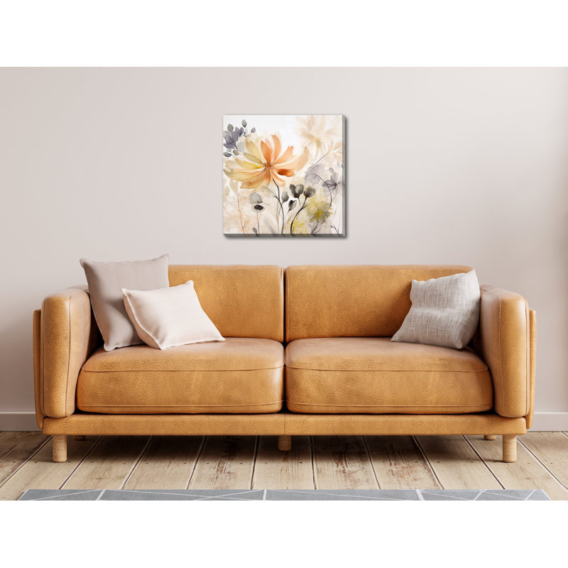 «Lush Botanical Serenity I», art mural sur toile