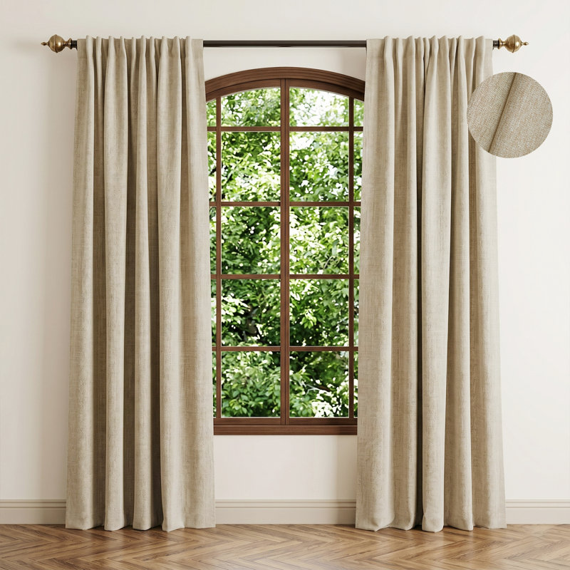 Blackout Curtain, 137cm Width x 225cm Drop