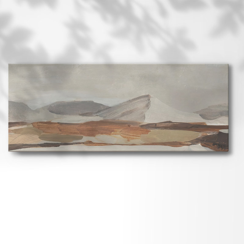 «Dusky Mountain Ii», reproduction sur toile, H 20 po x l 50 po x P 1,5 po