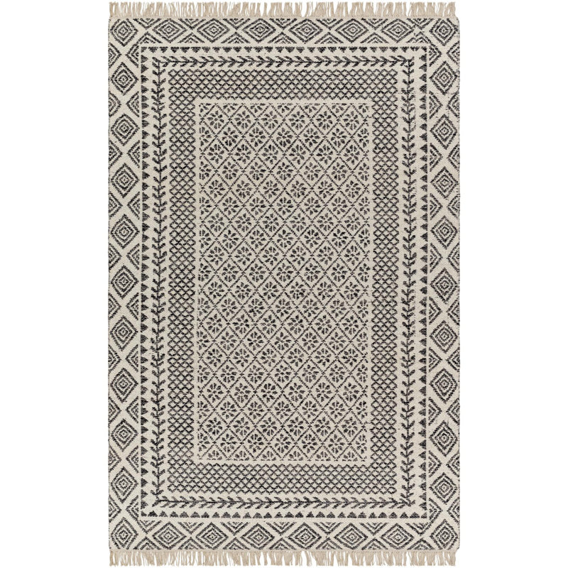 Kenyatta Wool Oriental Indoor Rug, Rectangle 8' x 10'