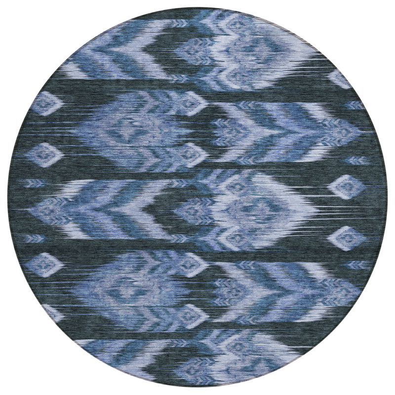  Lummus Non-Slip Door Mat, Round 8'