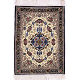 One-of-a-Kind Rectangle 3'2" X 4'4" Hand Knotted Area Rug