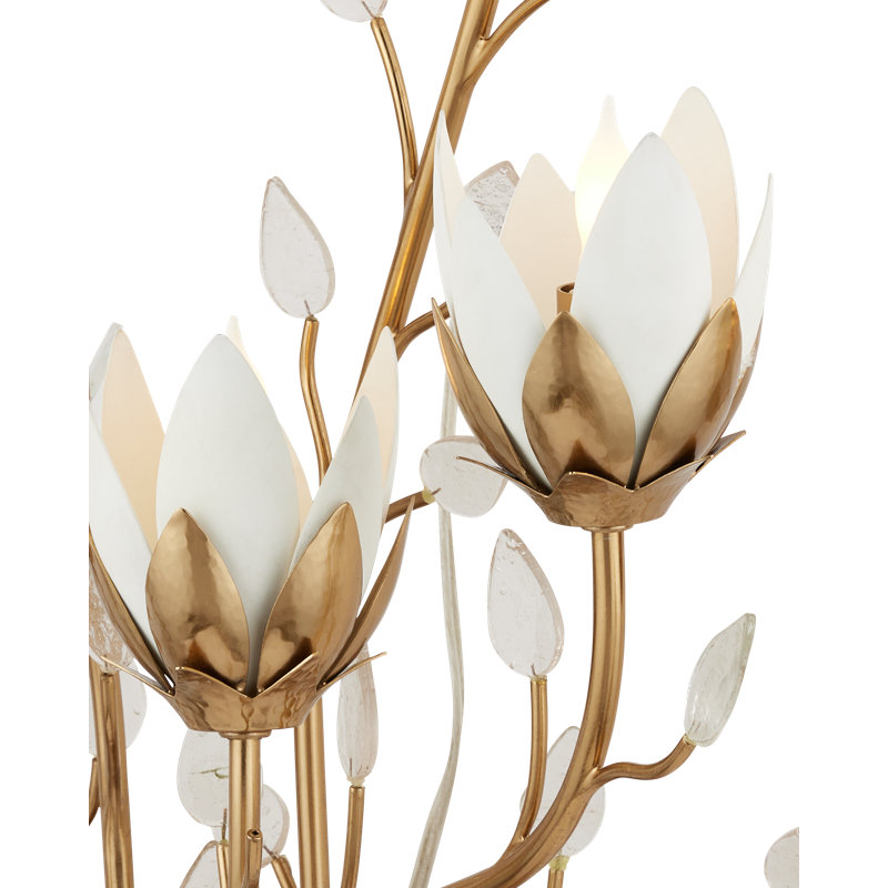 Star Magnolia 10 - Light Candle Wall Light