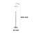Charmin Chrome Floor Lamp