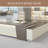 L-Shaped Executive Desk With Digital Lock & Cable Management System-126675557-100914507-101287525