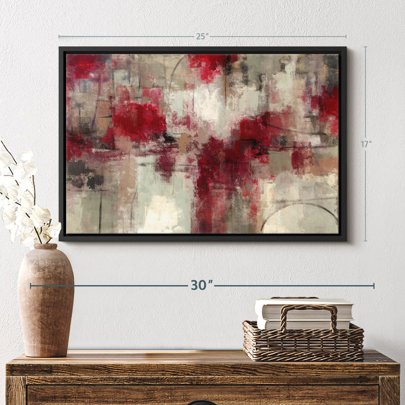 Abstract " Stone Gardens ", 25" H x 17" W