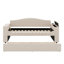 Lit de jour simple tapissier avec accoudoirs de rangement, couchette et système audio Bluetooth Batemans-1460889258