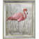 'Flamingo I' Framed Graphic Art Print On Wood - Single Picture Frame Print