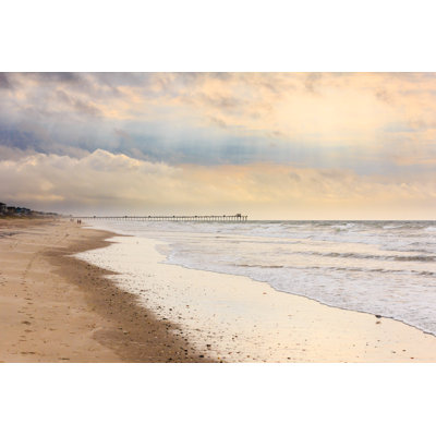 Emerald Isle Beach by BSPollard - Wrapped Canvas Print