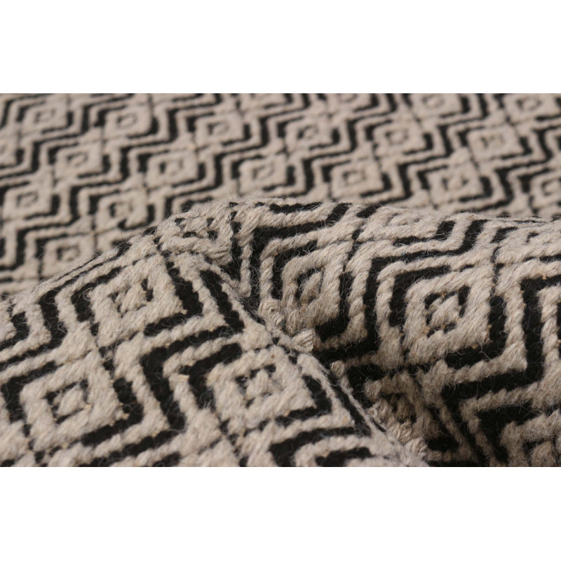 Tapis rectangulaire nouvel âge en laine 5 pi 2 po x 7 pi 5 po One-of-a-Kind