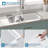 Quartz 33" L x 19" W 50/50 Double Bowl Grantie Composite Undermount Kitchen Sink Workstation Sink with Accessories-110690182