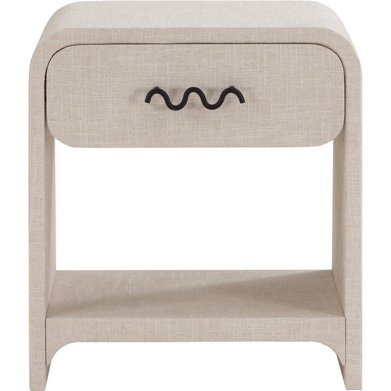 Niemah 22'' W Nightstand, Cream