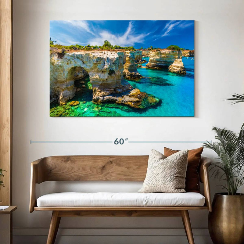 Sebbie Torre Sant'Andrea Cliffs, 32" H x 48" W