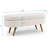 Gligor Linen Upholstered Storage Bench