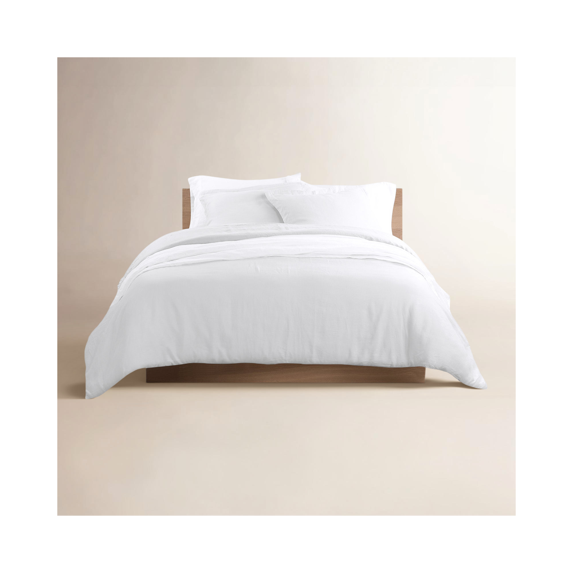 Frazier 100% Linen Machine Woven Sheet Set, Lilac Marble, Queen Sheet Set with 2 Pillowcases