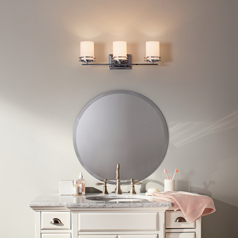 Hendrik 3 - Light Dimmable Vanity Light, Chrome, Incandescent
