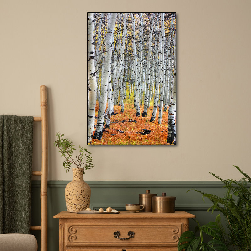 Reproduction d'art sur toile en métal, "Steppeix" par Autumn Artist
