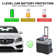 52Qt 12V Car Freezer with APP Control, Portable Cooler Refrigerator(without Battery)