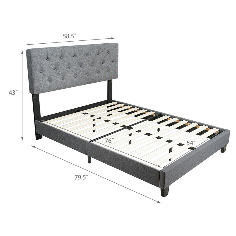 Lit plateforme Boxford, Double