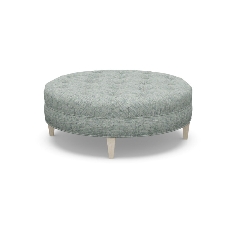Round Ottoman, 2243-80, Sandstone