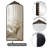 Vintage Full Length Wall Mirror with Ornate Metal Frame-906959840-906959846