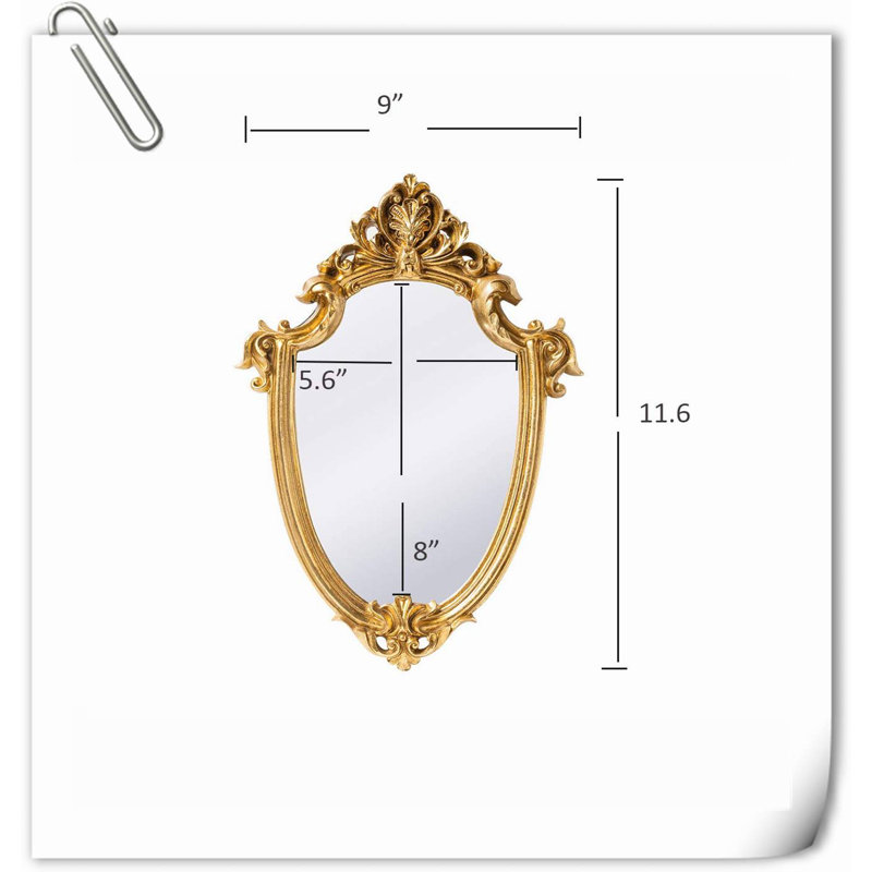 Miroir mural 11,6 po x 9 po