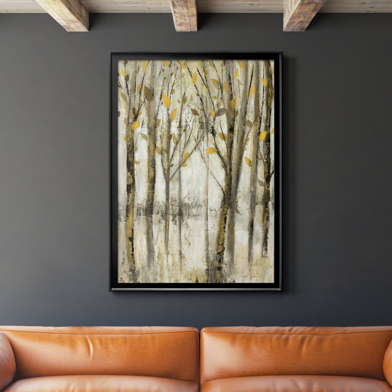 See the Light - Peinture sur toile encadrée, H 26,5 po x l 36,5 po x P 1,5 po, Noir