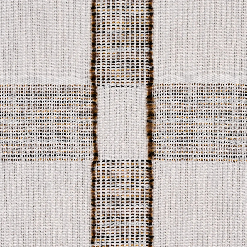 Tissu à carreaux Elko, Paille