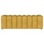 Banc rembourré en tissu Shaundrel capitonné jaune moutarde-1810299549