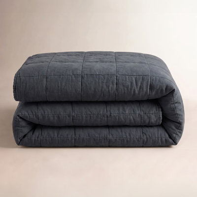 Ione Cotton Canvas Coverlet Set