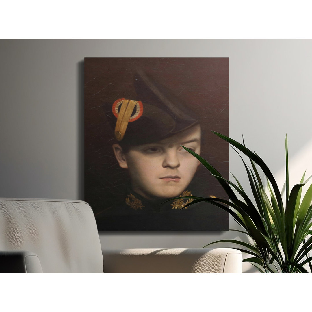 Military Portrait Canvas Wall Art, Gallery Wrapped, Ready to Hang, Archival Quality, Historical decor, Statement Piece, Soldier Art