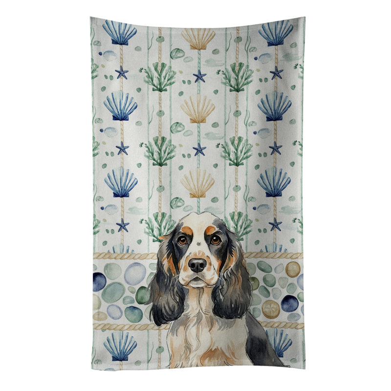 Serviette de cuisine Parti Cocker Spaniel, Cocker spaniel anglais