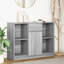 Sideboard With Drawer 101X35x76 Cm Engineered Wood-677955963