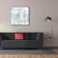 «Pale Gray 4» par Haley Knighten, art mural sur toile